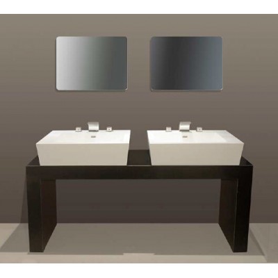 commercial bathroom double sinks basin for sale